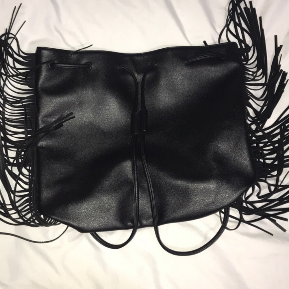 NWT Victoria’s Secret Faux Leather Backpack - Picture 6 of 8